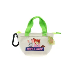 ズートピア2 ミニポーチ カラビナ付きミニバッグポーチ ニック＆ジュディ ディズニー サンスター文具 小物入れ キャラクター グッズ 