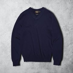RRL カシミア 100 % ニット Lサイズ ラルフローレン グレー - メルカリ