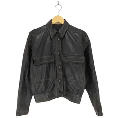 ジャンフランコフェレ GIANFRANCO FERRE Y2K スタッズ 装飾デザイン 本革 レザージャケット レディース 表記無 のサムネイル