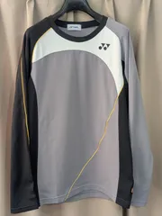 YONEX ヨネックス ヒートカプセル 裏起毛 ユニライトトレーナー 黒 S ロンT