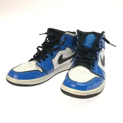 【中古】【メンズ】NIKE ナイキ AIR JORDAN 1 MID SE SIGNAL BLUE DD6834-402 エアジョーダン 1 ミッド シーズナルエディション シグナル ブルー スニーカー 靴 【160-250412-hi-14-TAG】