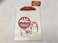 希少！ MACTOOLS バインダー クリップボード A4サイズ マックツールズ