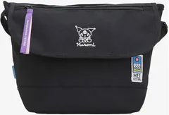 メイオーシャン　MEI OCEAN　ショルダーバッグ　クロミ　横型ショルダー　ブラック　ジッパー　キャラクター　コラボ　ポケット　お子様　大人　収納