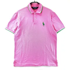 サイズ：L POLOGOLF ラルフローレン ポロゴルフ  半袖ポロシャツ  ピンク系 [240101539171] ゴルフウェア メンズ ストスト