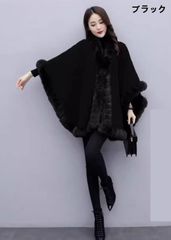 23区定価18万 羊皮ムートン コート ポンチョ - メルカリ