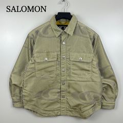 新品 サロモン S/LAB級 超軽量ジャケット M トレラン パッカブル 黄