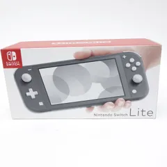 任天堂 Nintendo Switch Lite ニンテンドースイッチライト 本体 グレー HDH-S-GAZAA　※中古美品