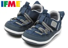 イフミー 20-5303 IFME ベビーサンダル ベビースニーカー ベビーシューズ アクアシューズ ウォーターシューズ 水陸両用 面ファスナー 洗えるインソール 洗える中敷き 水遊び 川遊び 海水浴 履きやすい 履かせやすい 子供 赤ちゃん 靴 ネイビー 紺