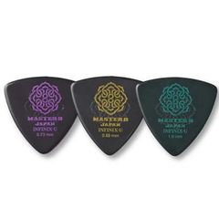 【1枚バラ売り】MASTER 8　ピック INFINIX-U Hard Polish + Hard Grip トライアングル