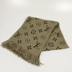 【姫路東店】 中古 LOUIS VUITTON | ルイ・ヴィトン マフラー エシャルプロゴマニア 413287 ブラウン 【135】