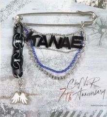 【中古】アクセサリー(非金属) 叶 チェーンブローチ 「バーチャルYouTuber にじさんじ ChroNoiR 7th ANNIVERSARY」