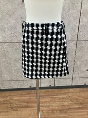 Z1388 VIVIENNE TAM ヴィヴィアンタム パワーネットフローラルスカート