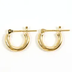 K18YG ピアス 総重量約0.5g