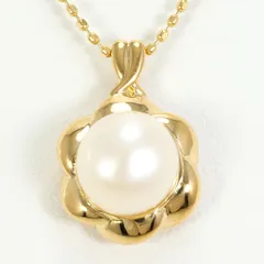 K18YG ネックレス パール（真珠） 総重量約2.8g 約45cm