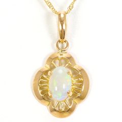 新品 オパール ダイヤモンド ネックレス 2.63ct プラチナ - メルカリ
