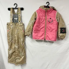 フェニックス　105～125cm　120サイズ　サイズ調整機能付き　ジュニア スキーウェア ピングー ロゴ キッズ 子ども スリーピース スノーウェア　スノボウェア　ピンク　20