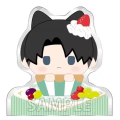 【新品】文房具その他 リヴァイ アクリルフィギュアメモスタンド 「進撃の巨人」