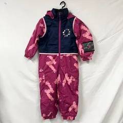 フェニックス　95～115cm　110サイズ　ジュニア スキーウェア ピングー ロゴ キッズ 子ども　スノーウェア　スノボウェア　つなぎタイプ　ピンク　23