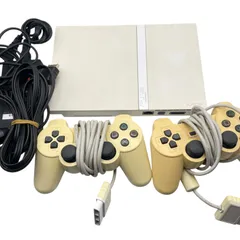 PS2 SCPH-77000CW セラミックホワイト コントローラ 電源 セット 本体　プレステ