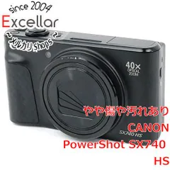 2026年最新】CANON powershot sx740 hs ブラックの人気アイテム - メルカリ