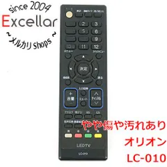 [bn:4] ORION　テレビ用リモコン　LC-010　本体いたみのサムネイル