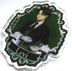 進撃の巨人 リヴァイ バースデーステッカー ジョイポリス 4弾 - メルカリ