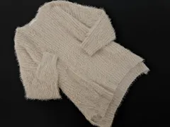 AMERICAN HOLIC アメリカンホリック シャギー ニット セーター sizeL/ベージュ ◇■ レディース