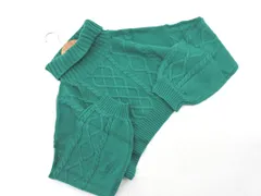 INGNI イング ボリュームスリーブ ショート丈 タートルネック ニット セーター sizeM/緑 ◇■ レディース