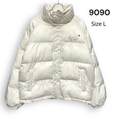 9090 90 Logo Rich Puffer Jacket - メルカリ