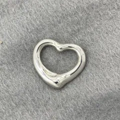 ティファニー オープンハートペンダント シルバー 11mm お値下げ⭕️ Tiffany ティファニー オープンハート ペンダント シルバー 11mm