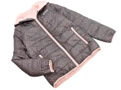 OUTDOOR PRODUCTS アウトドアプロダクツ 総柄 フーディー 中綿 ジャケット sizeM/グレー ◇■ レディース