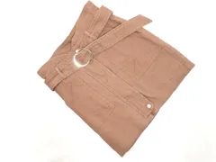 EGOIST エゴイスト ベルト付き ミニ スカート size1/茶 ■■ レディース