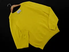 BEAUTY & YOUTH ビューティ&ユース ユナイテッドアローズ カシミヤ混 Vネック ニット セーター 黄 ◇■ レディース