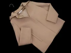 BEAUTY & YOUTH ビューティ&ユース ユナイテッドアローズ ウール混 フード 付き 2WAY ノーカラー ジャケット sizeS/ライトベージュ ◇■ レディース