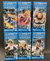 BANDAI SPIRITS ワールドコレクタブルフィギュア-WT100記念 尾田栄一郎描き下ろし 大海賊百景 大海賊百景4 全6種セット
