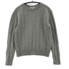 UNTITLED アンタイトル ウールカシミヤ ケーブル編みニット size2/ライトグレー