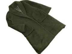 SENSE OF PLACE センスオブプレイス アーバンリサーチ ウール混 ショールカラー コート sizeF/深緑 ◇■ レディース