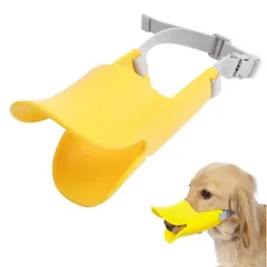 犬　口輪　小型犬・中型犬・大型犬 Sサイズ 犬無駄吠え防止器具 しつけ用品　キズ舐め止め　アヒル口 マスク マウスのサムネイル