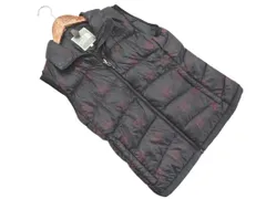THE NORTH FACE ザノースフェイス NDW18155 チェック ダウンベスト sizeS/えんじｘ黒 ◇■ レディース