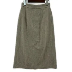 PROPORTION   プロポーション ボディドレッシング 総柄ロングスカート size3/ベージュ系