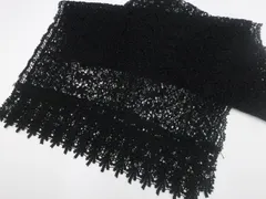 【一輝堂】和装小物 和雑貨 レースショール 美品 25w12-14267