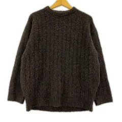 ABYTS エーバイティーエス プルオーバーニット size1/ブラウン