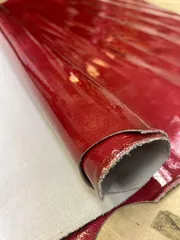 00263 国産アンチック調エナメル 牛革