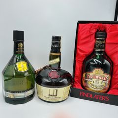【未開栓】ウイスキー3点セット　dunhill 750ml CUTTY SARK 12年 700ml FINDLATER'S 750ml