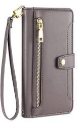 ★for 15 pro ケース 手帳型 ショルダー 15 pro 斜めがけ 手帳 ケース 財布型 【 ストラップ 長+短 2本