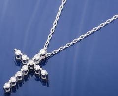 K18WG スマイル パヴェ ダイヤモンド ネックレス 品番d23-183 - メルカリ