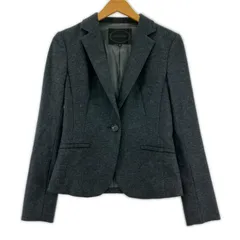 UNTITLED アンタイトル ウールテーラードジャケット size1/チャコールグレー