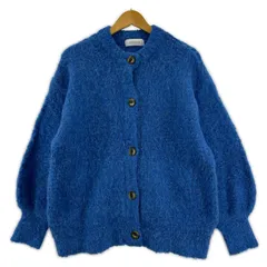 SIMPLICITE シンプリシテェ ニットカーディガン size表記なし/ブルー