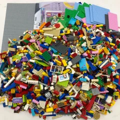 02w21421 LEGO レゴパーツ 大量まとめ売り 約4kg ブロック 基礎板 など 現状品【中古品】