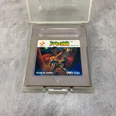 コナミ　ドラキュラ伝説　ゲームボーイ　ソフト　任天堂　KONAMI　Nintendo　GAMEBOY